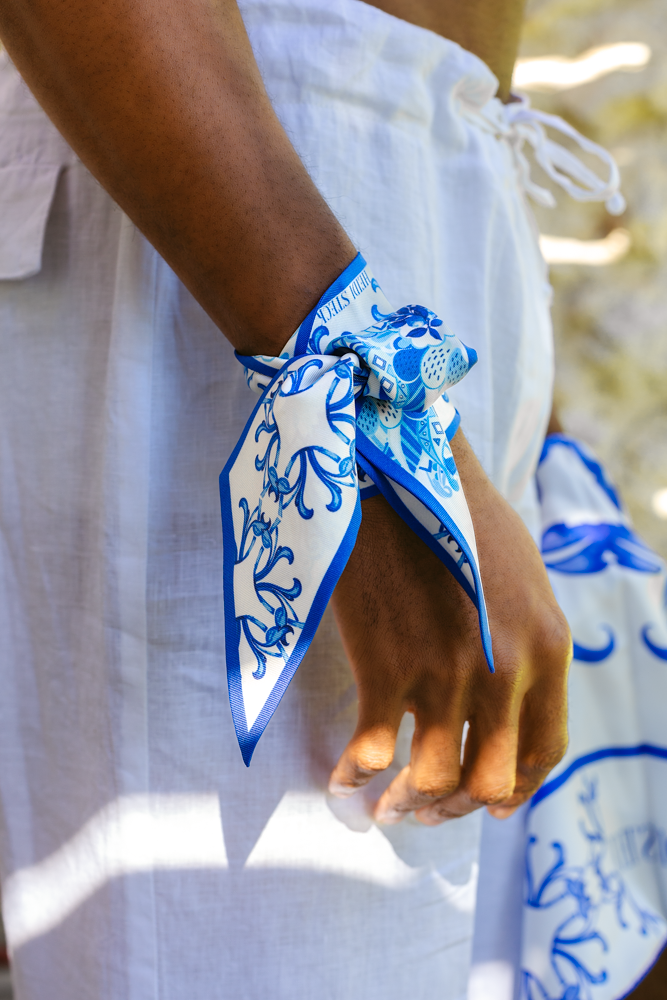 Twilly Silk - Santorini and Amalfi