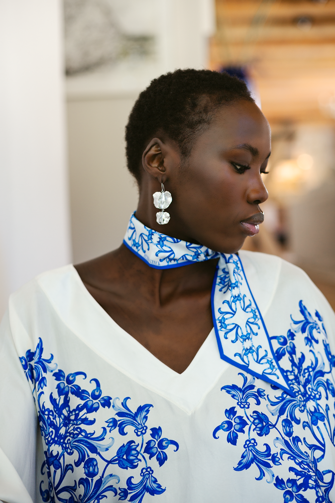 Kaftan Silk - Santorini