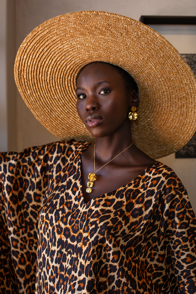 Kaftan Silk - Leopard