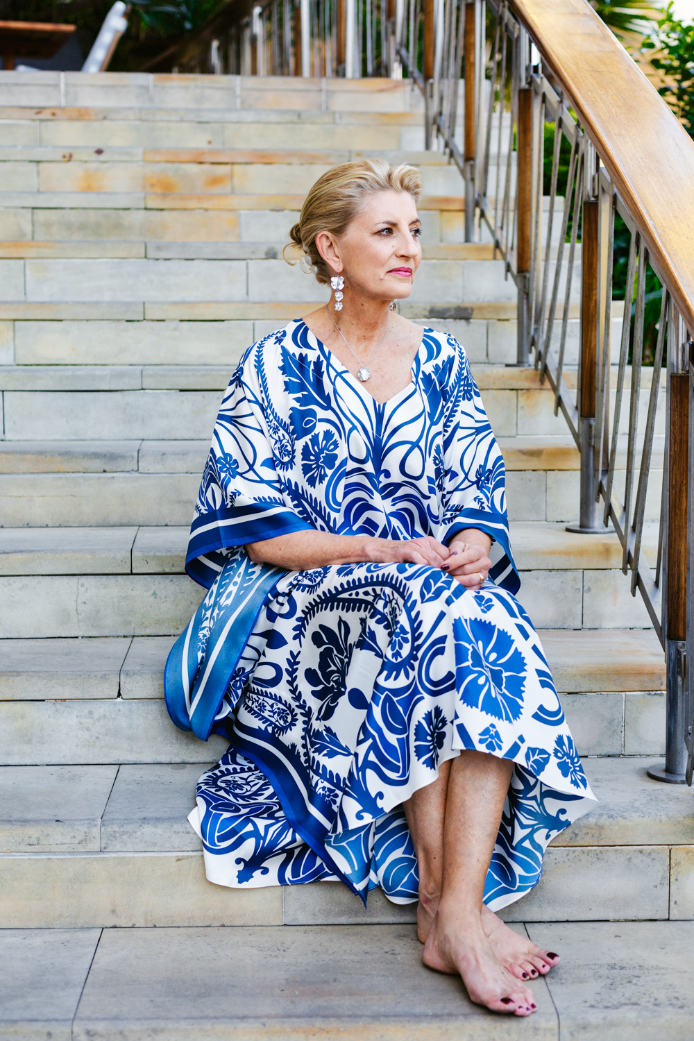 Kaftan Silk - Amalfi