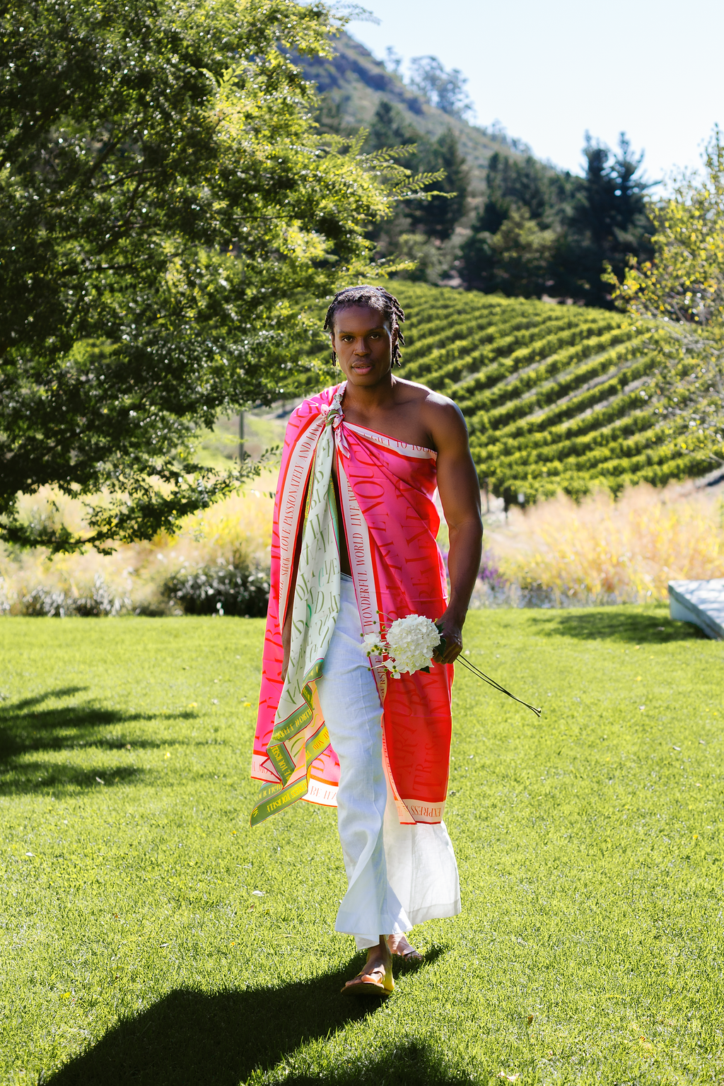 Scarf Silk - Bliss Colourful