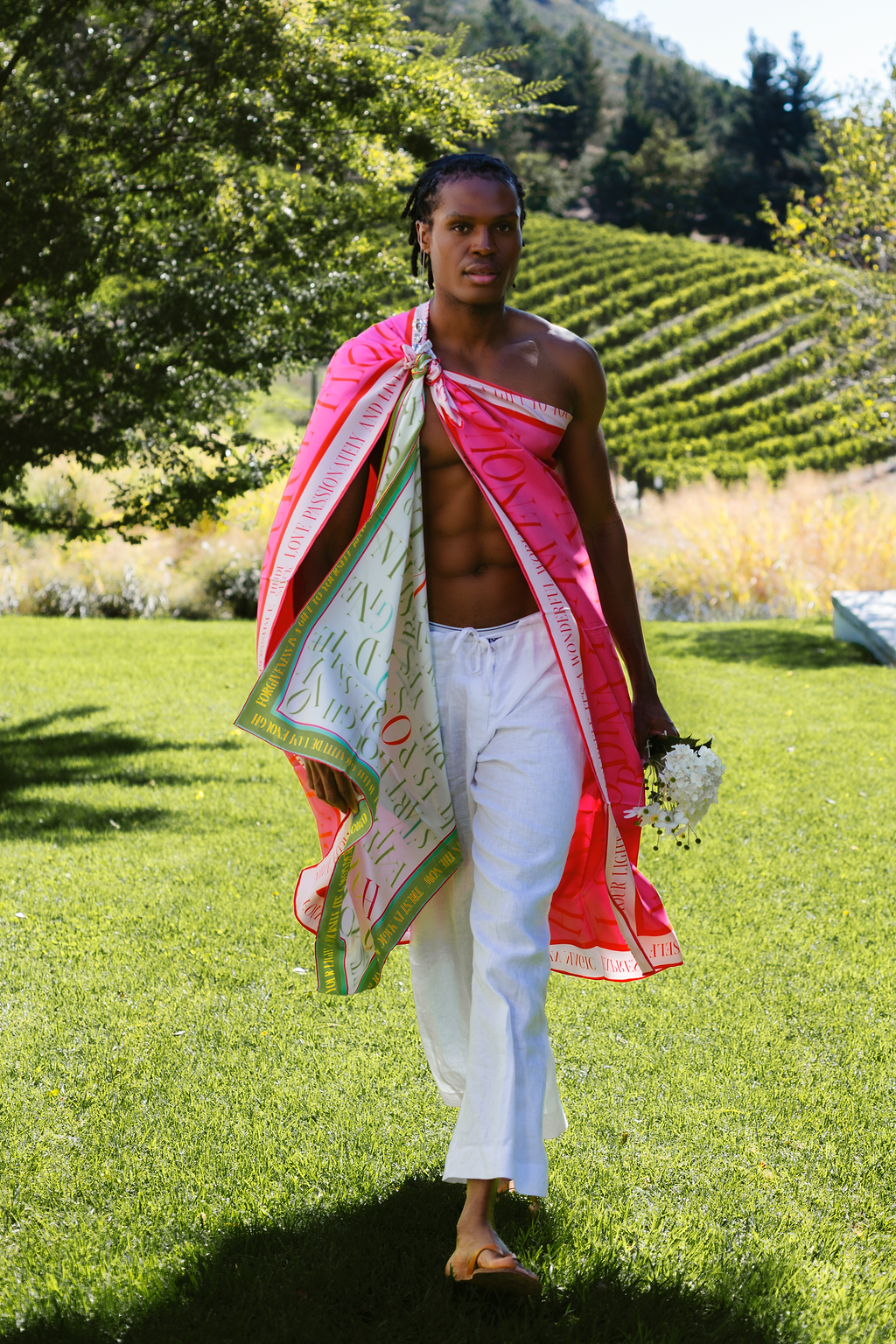 Scarf Silk - Bliss Colourful