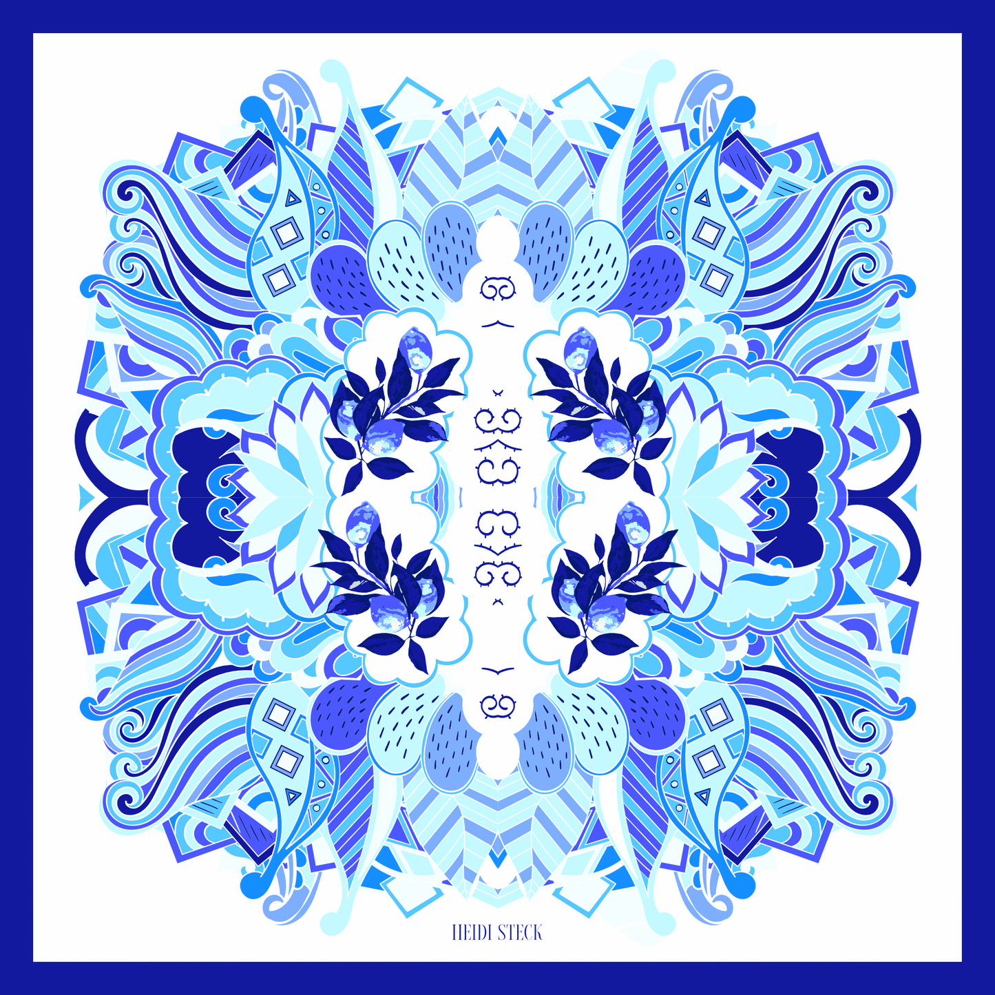Scarf Silk - Amalfi