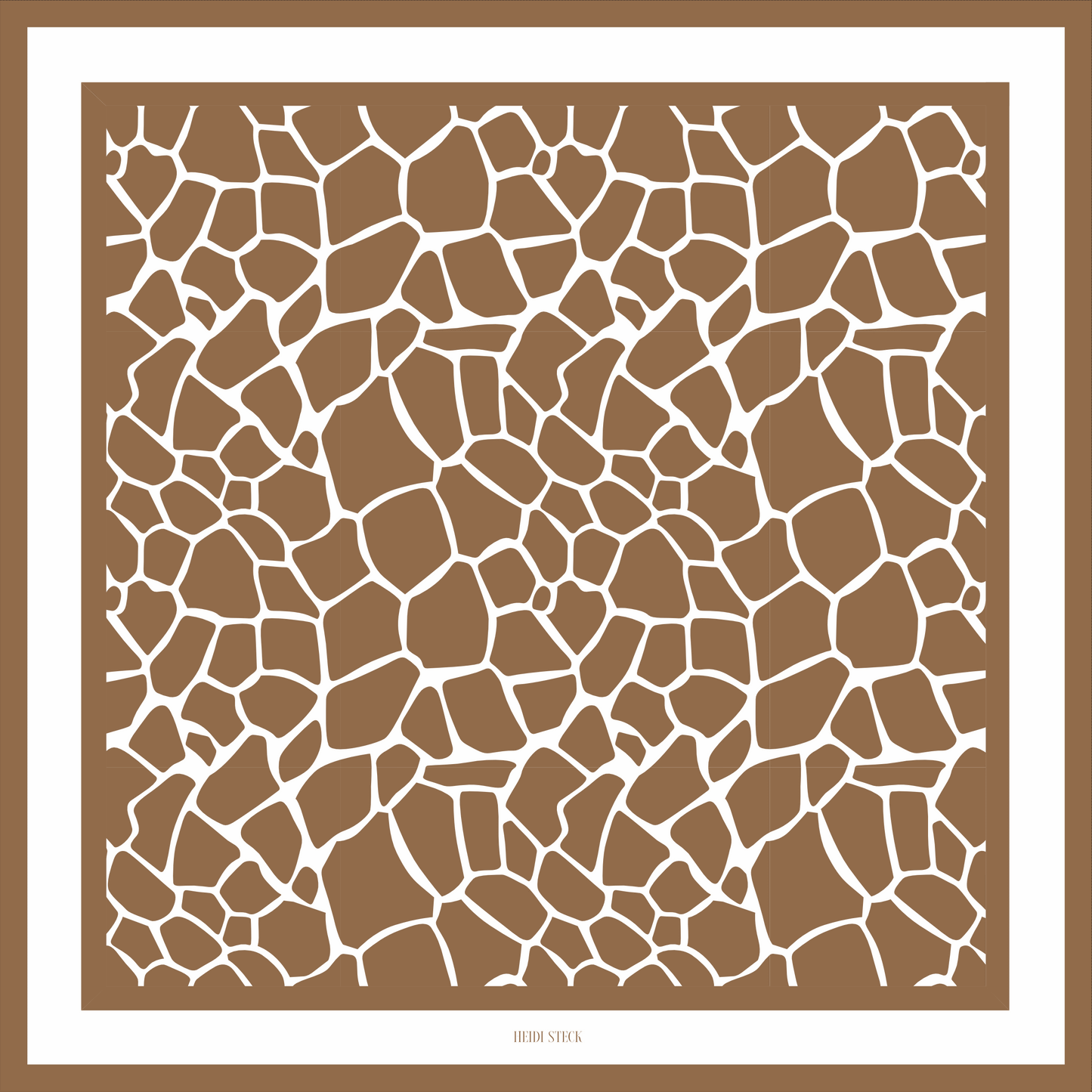 Scarf Silk - Giraffe