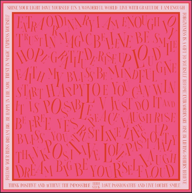 Scarf Silk - Bliss Pink
