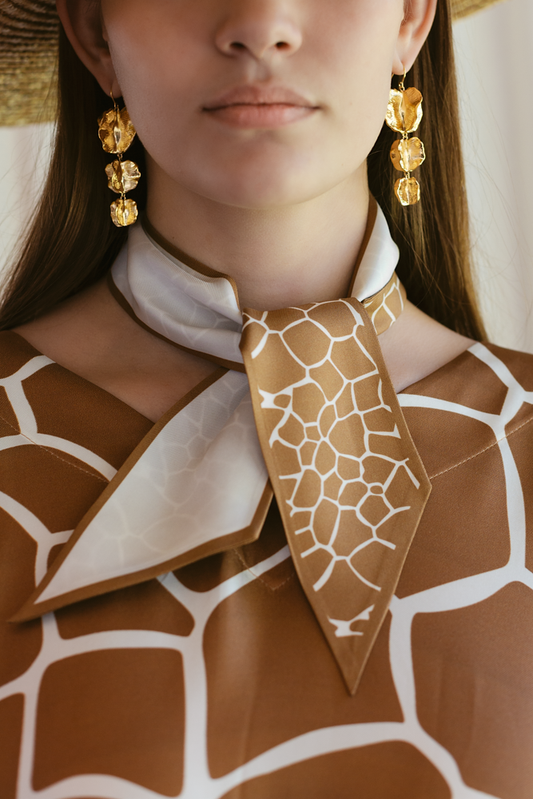 Twilly Silk - Giraffe