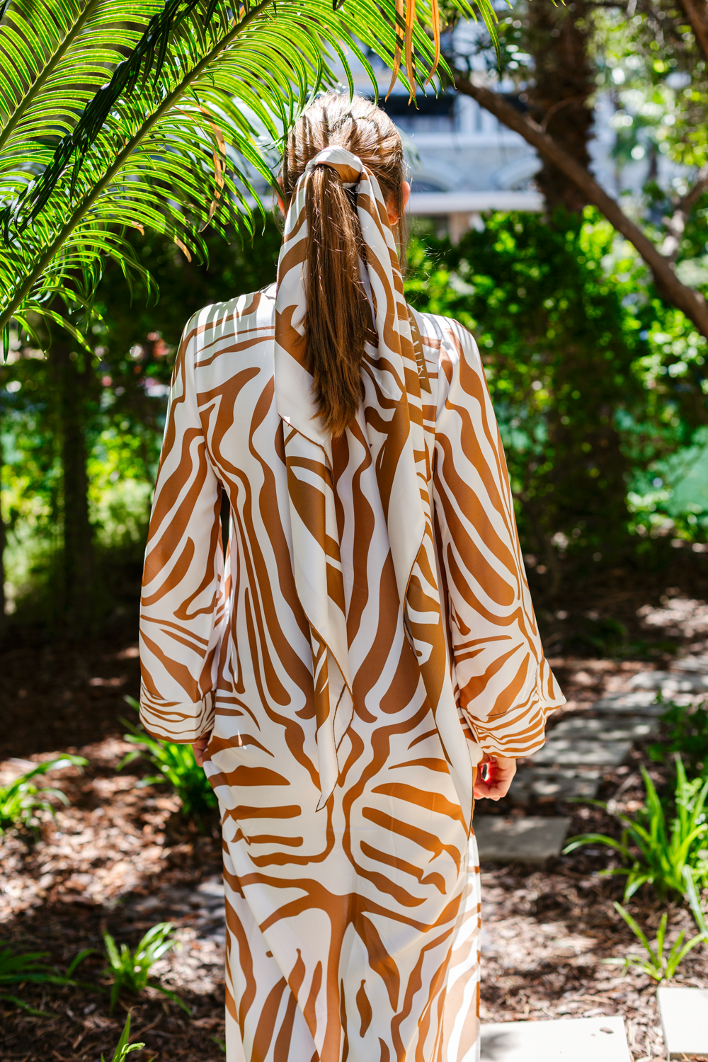 Silk Dress - Quagga