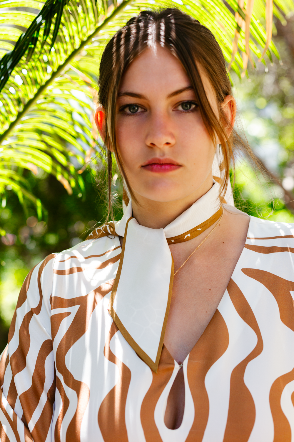 Silk Dress - Quagga