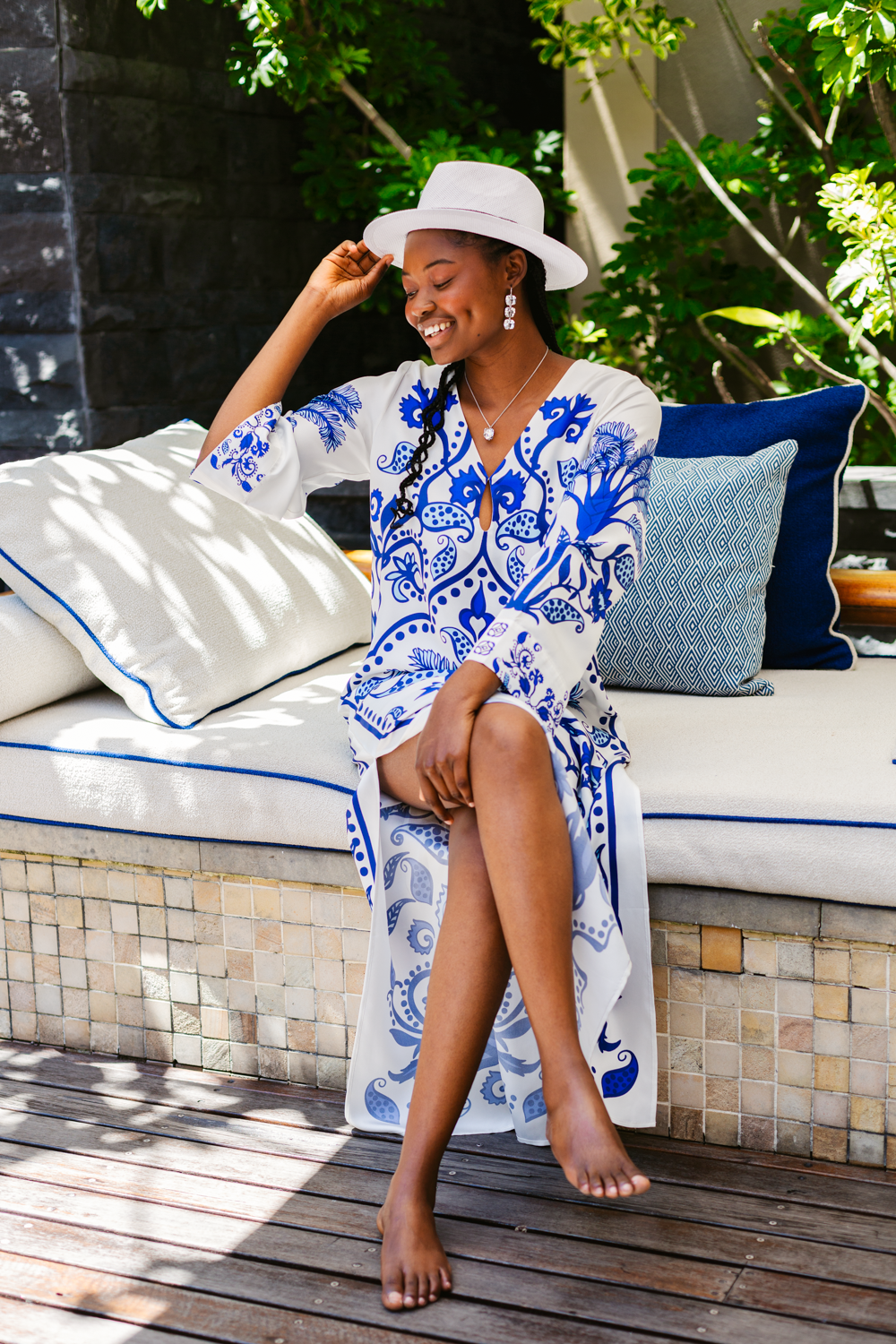 Robe en soie - Mahé