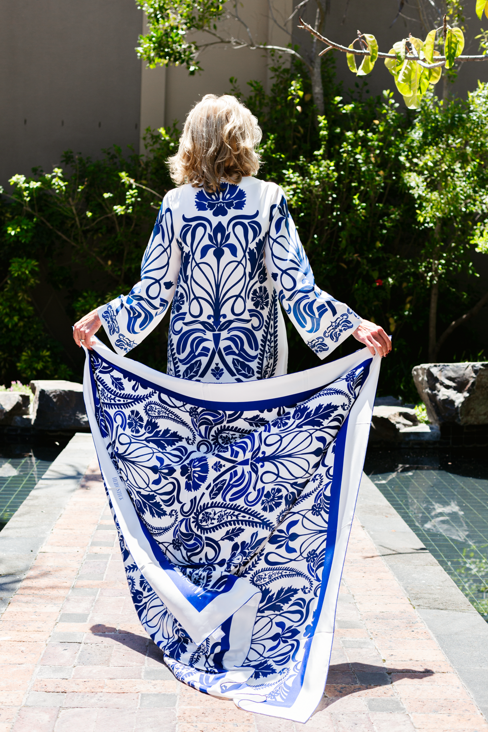 Robe en soie - Amalfi