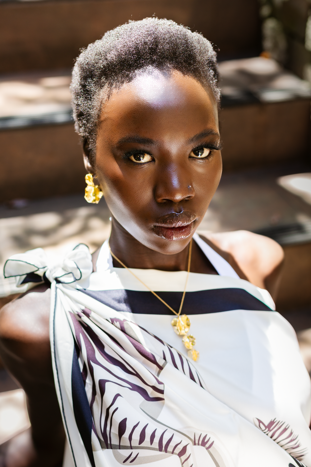 Bushwillow Three piece pendant - Gold