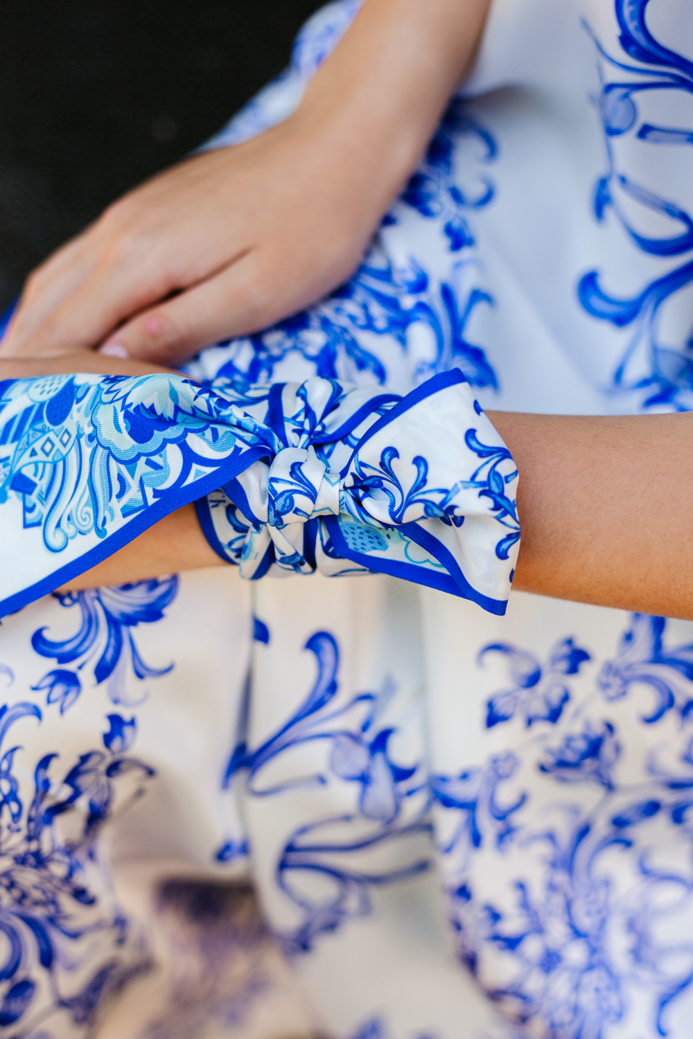 Twilly Silk - Santorini and Amalfi