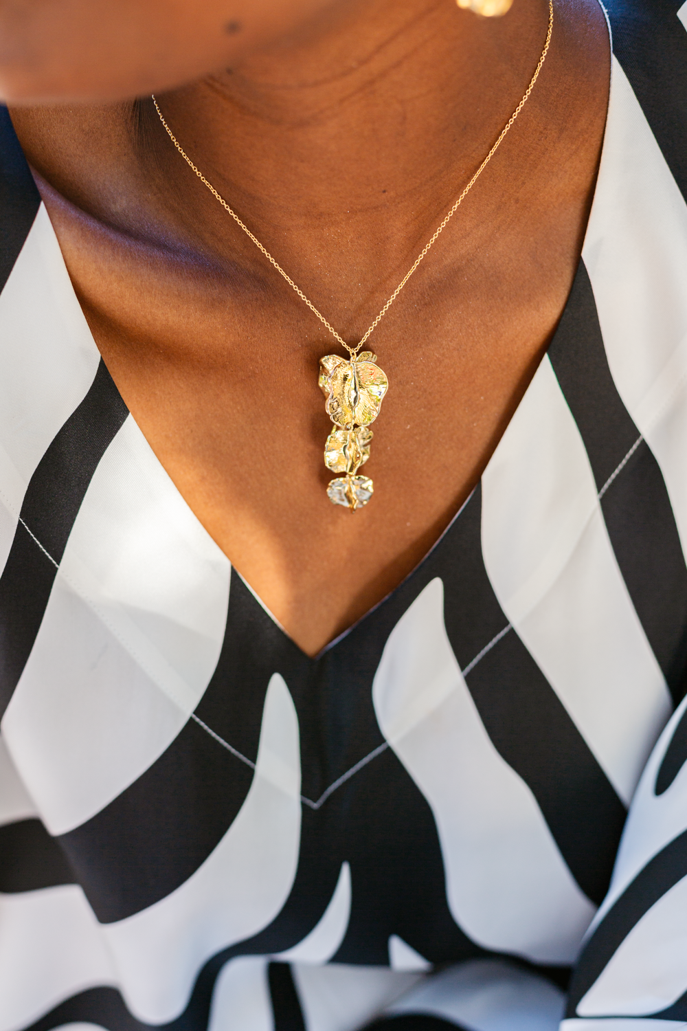 Bushwillow Three piece pendant - Gold