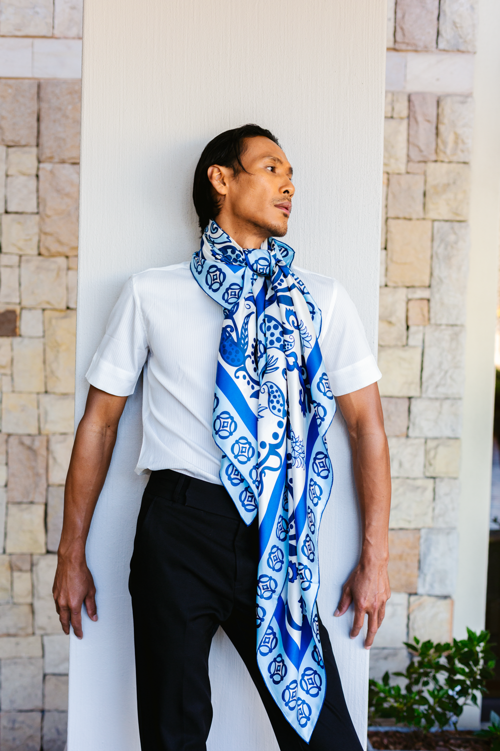 Scarf Silk -Mahe