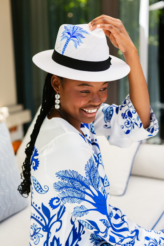 Trio of Small Bushwillows on hook - Platinum