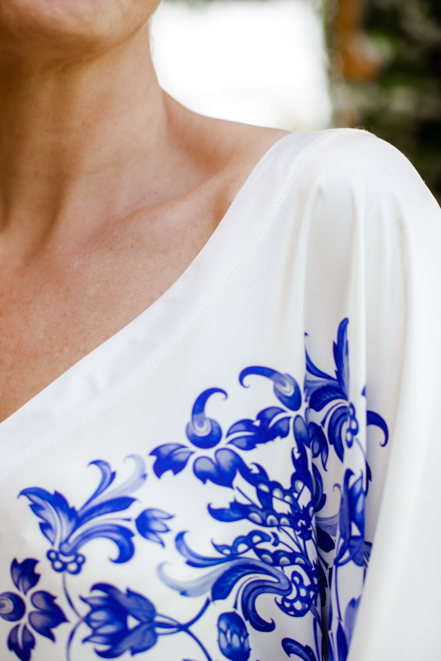Kaftan Silk - Santorini