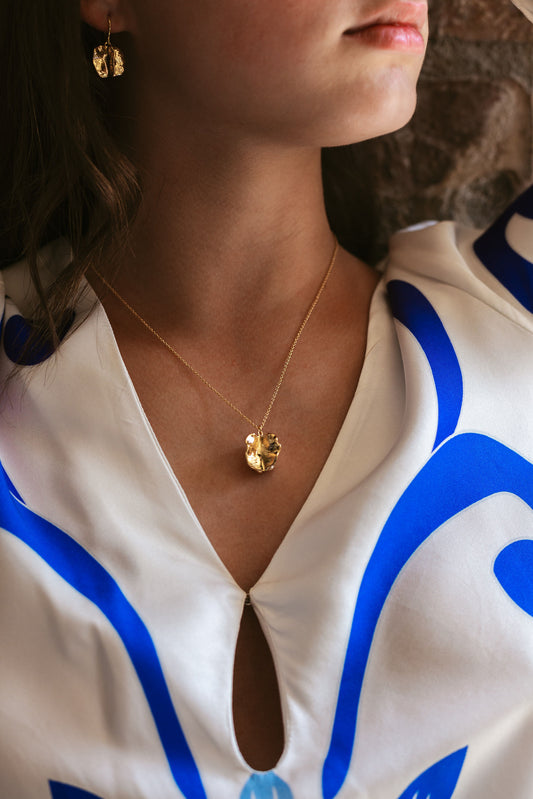 Medium Bushwillow pendant - Gold