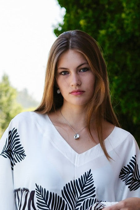 Medium Bushwillow pendant - Platinum