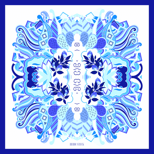 Scarf Silk - Amalfi