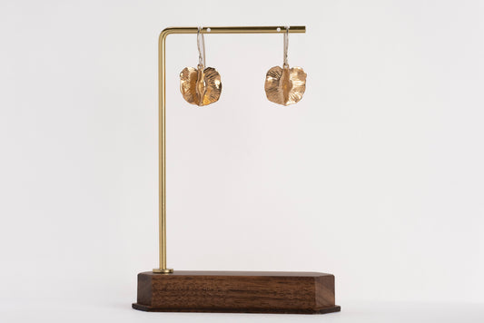 Medium Bushwillow drop on hook - Rose Gold